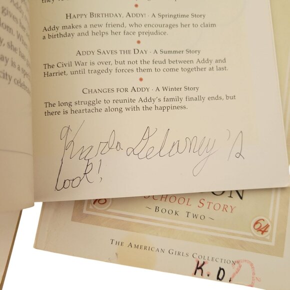 9 American Girl Addy Molly Kirsten‎ Samantha Josefina Vintage Book Lot - Picture 4 of 6